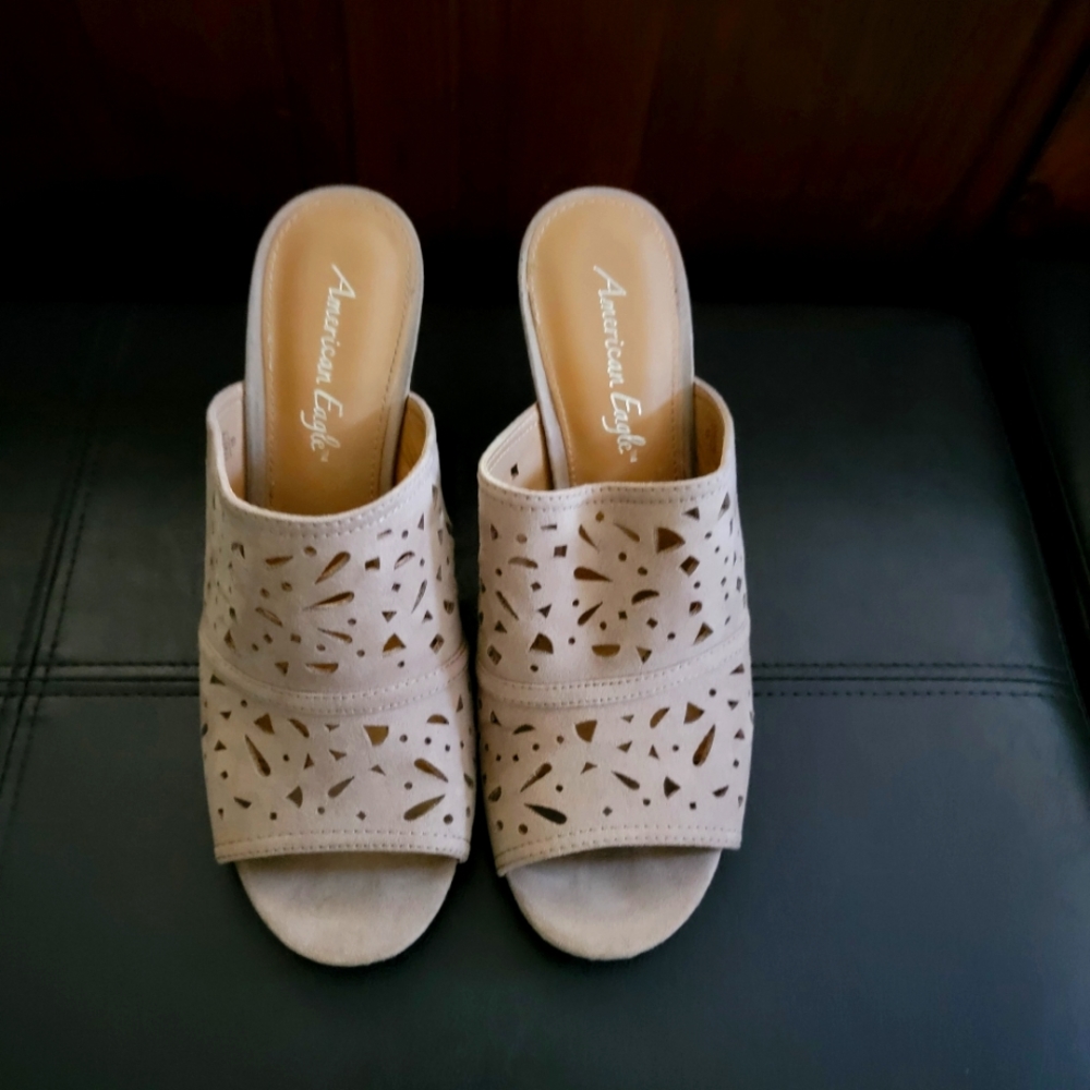 American eagle slide in heel sandal - Picture 2 of 5